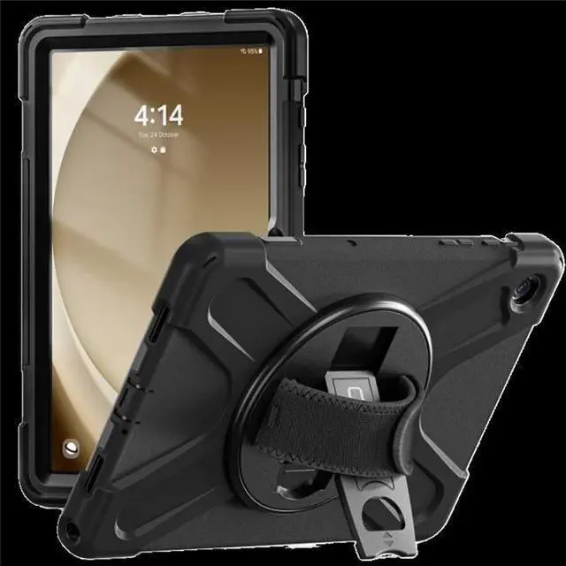 Alt view image 8 of 8 - CODi Rugged Carrying Case - For 11" Samsung Galaxy Tab A9+ Tablet - Drop Resistant, Shock Absorbing - Shoulder Strap & Hand Strap