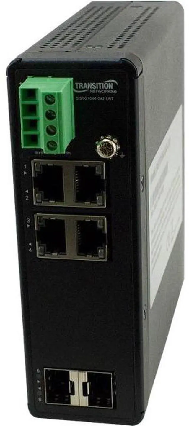 Alt view image 4 of 4 - Transition Networks SISTG1040-242-LRT Ethernet Switch SISTG1040242LRT