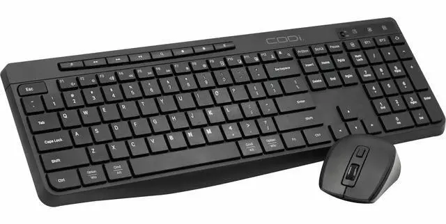 Alt view image 2 of 2 - CODi Triple Connection Multi-Device Keyboard and Mouse Combination - Rechargeable USB-C charging connection