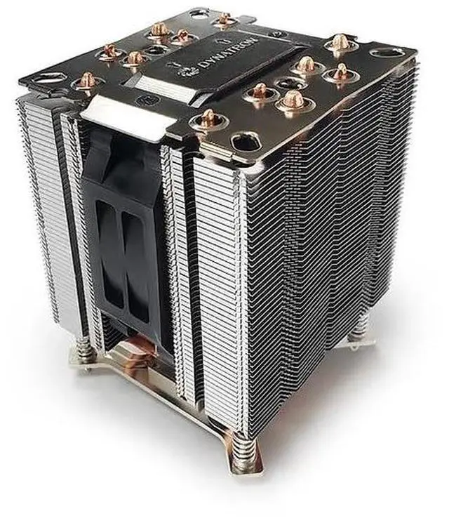 Alt view image 5 of 5 - Dynatron Q11P Heatpipes with Aluminum Base/Fin Stacks Cooler for Intel LGA1851/1700 4U Server & Up