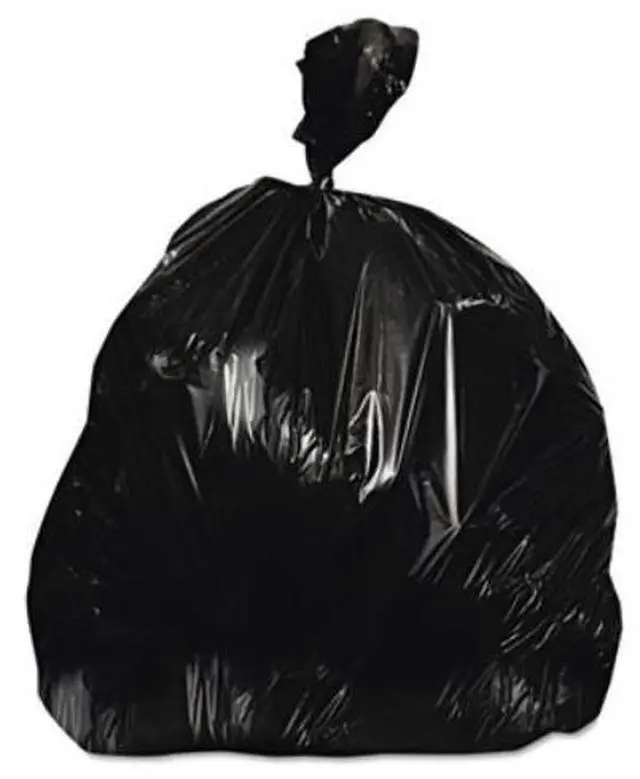 Main image of Heritage High-Density Can Liners, Black, 33"x 40",Case-250