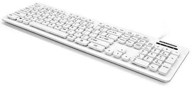 Alt view image 7 of 7 - LCOOL KEYBOARD - WHITE