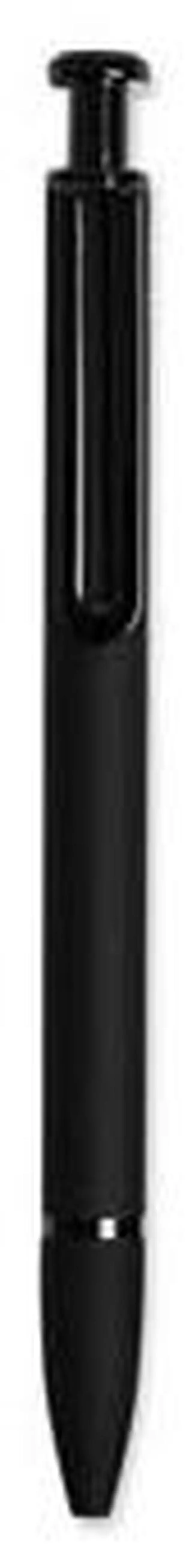 Alt view image 3 of 4 - U Brands Monterey Ballpoint Pen, 1 mm, Blk Ink, Blk Barrel, 12/PK (UBR3786U0124)