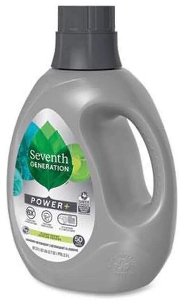 Main image of Power Plus Laundry Detergent Fresh Scent 87.5 oz Bottle 4/Carton 10732913450708