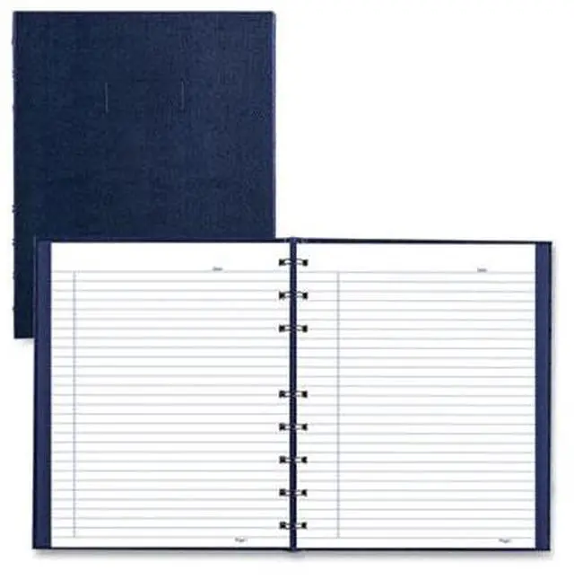 Main image of NotePro Notebook 1-Subject Medium/College Rule Blue Cover 75 9.25 x 7.25 Sheets A7150BLU