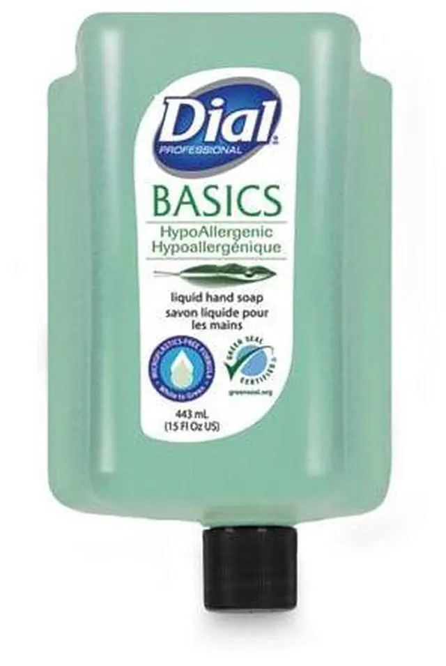 Main image of Basics MP Free Liquid Hand Soap Refill for Versa Dispensers Unscented 15 oz Refill Bottle DIA33827EA
