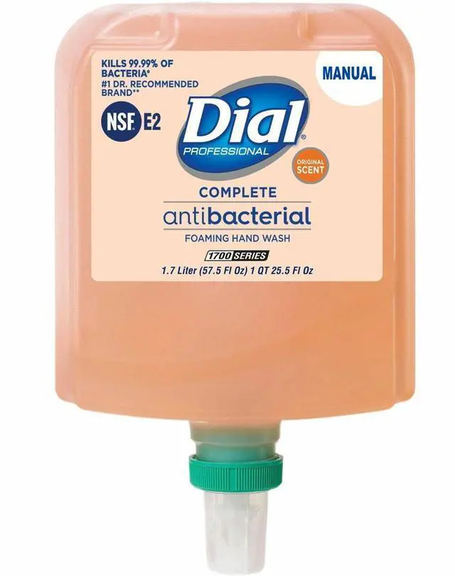Main image of Antibacterial Foaming Hand Wash Refill for 1700 V Dispenser Original Scent 1.7 L 3/Carton 19723
