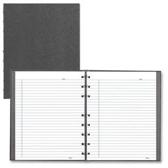 Main image of NotePro Notebook 1-Subject Medium/College Rule Cool Gray Cover 75 9.25 x 7.25 Sheets A7150GRY
