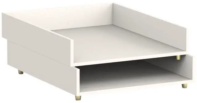 Main image of Juliet Paper Tray 1 Section Holds 11" x 8.5" Files 10 x 12.25 x 2.5 White 3467U0312