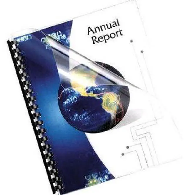 Alt view image 11 of 11 - FELLOWES Fellowes Transparent PVC Covers - Letter, 25 Pack