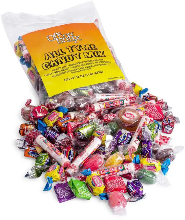 Main image of Office Snax All Tyme Candy Mix Assortment 1lb