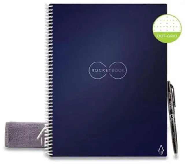Main image of Core Smart Notebook Dotted Rule Midnight Blue Cover 11x8.5 16 Sheets EVRLRCCDFFR