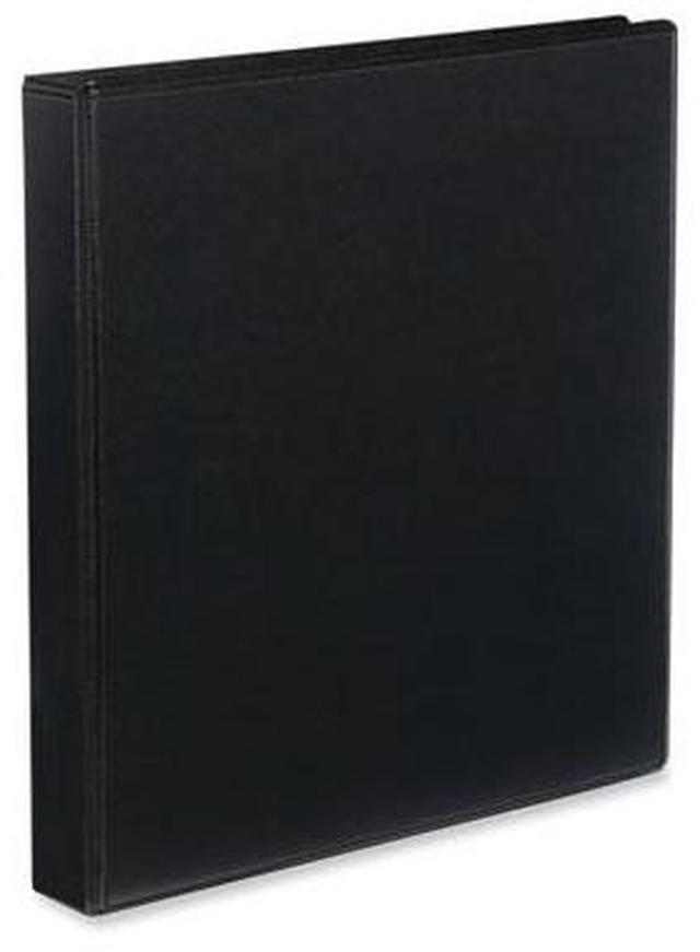 Main image of Universal Office Slant D-Ring View Binder 3 Rings 1" 8.5x11 Black 12Ct 1147