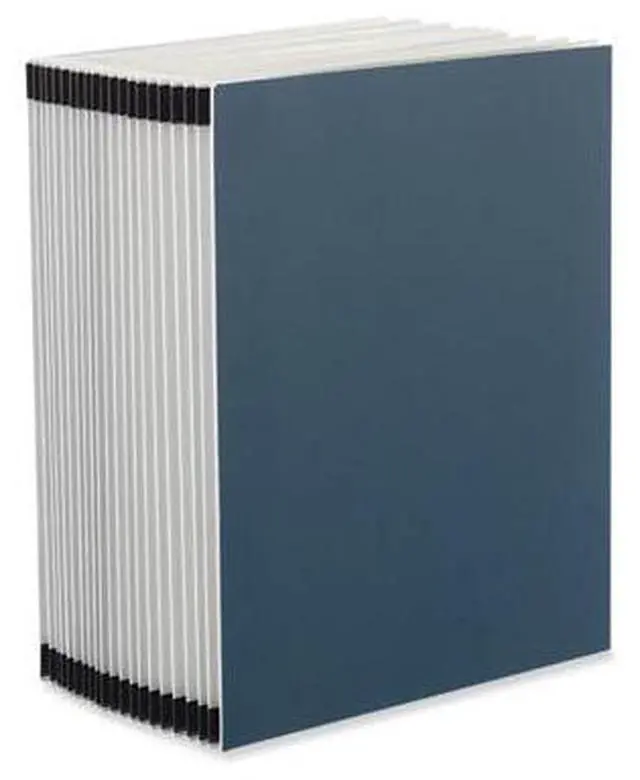 Main image of Universal Office Expanding Desk File 20 Divider Alpha Index Letter Blue