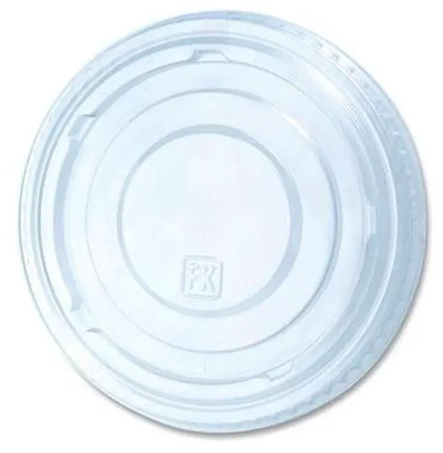 Main image of Greenware Cold Drink Lids Fits 16 oz to 24 oz Cold Cups Plastic Clear 1000/Carton LKC1624F