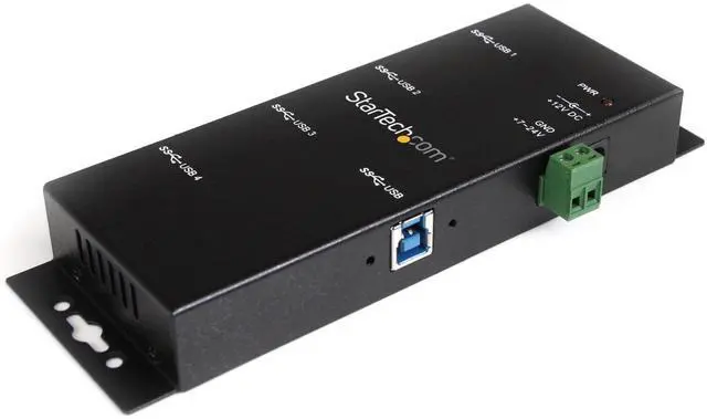 Alt view image 3 of 3 - MOUNTABLE 4PORT BLACK METAL