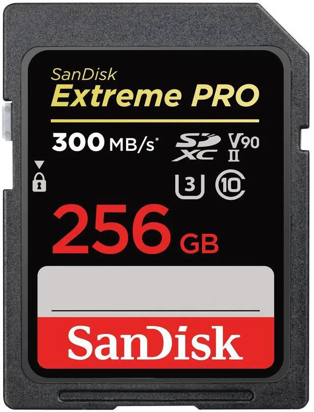Alt view image 6 of 6 - SanDisk 256GB Extreme PRO UHS-II SDXC Memory Card