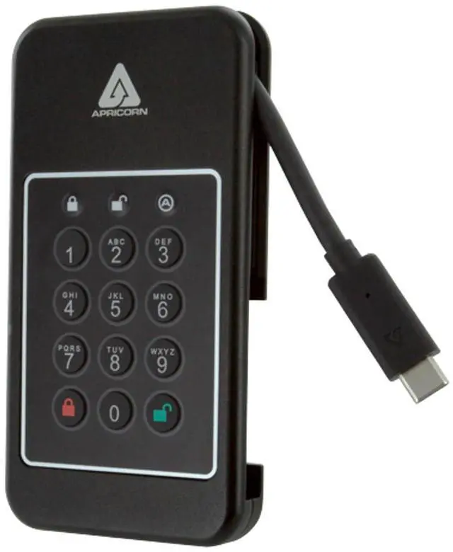 Main image of Apricorn Aegis NVX - SSD - 500 GB - USB 3.2 Gen 2 - TAA Compliant