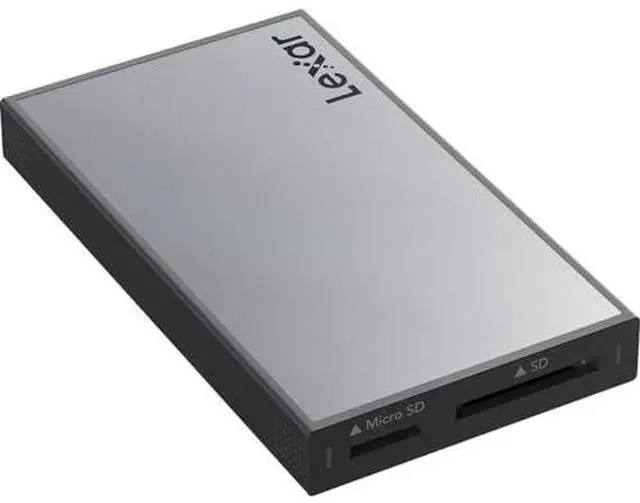 Alt view image 8 of 8 - Lexar Professional Workflow SD/microSD UHS-II Card Reader #LPWF710N-4ANGL