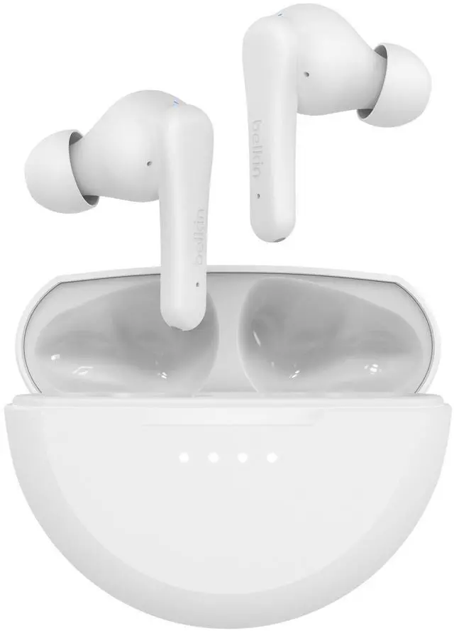 Alt view image 8 of 8 - Belkin SoundForm Rhythm True Wireless Earbuds - White