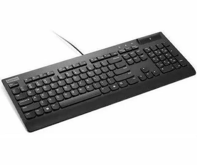 Alt view image 3 of 11 - Lenovo Smartcard Wired keyboard II-US English