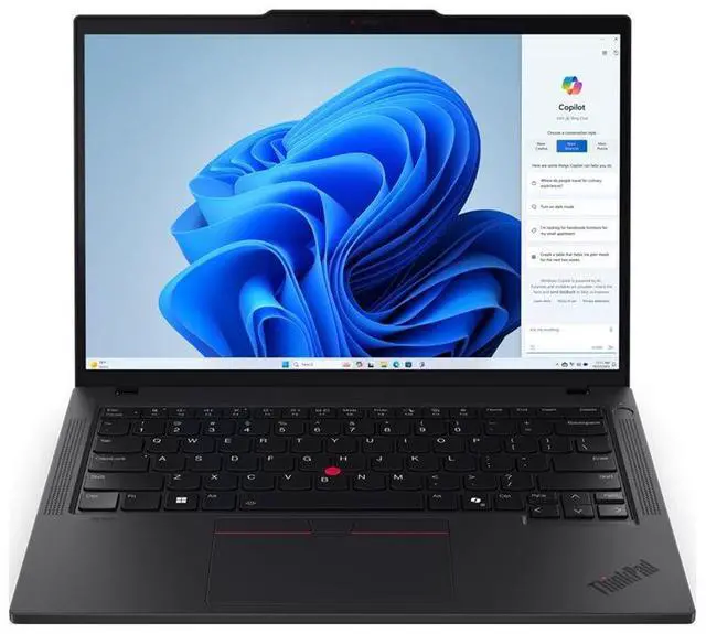 Alt view image 8 of 9 - Lenovo ThinkPad T14 Gen 5 Intel Laptop, 14" IPS 60Hz, 125U, Graphics, 16GB, 512GB SSD