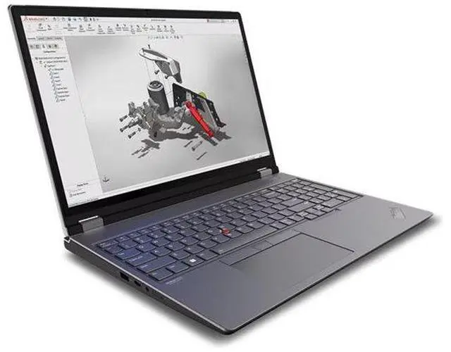 Alt view image 8 of 8 - Lenovo ThinkPad P16s Gen 2 AMD Laptop, 16" 400 nits, Ryzen 7 PRO 7840U, 64GB, 1TB SSD