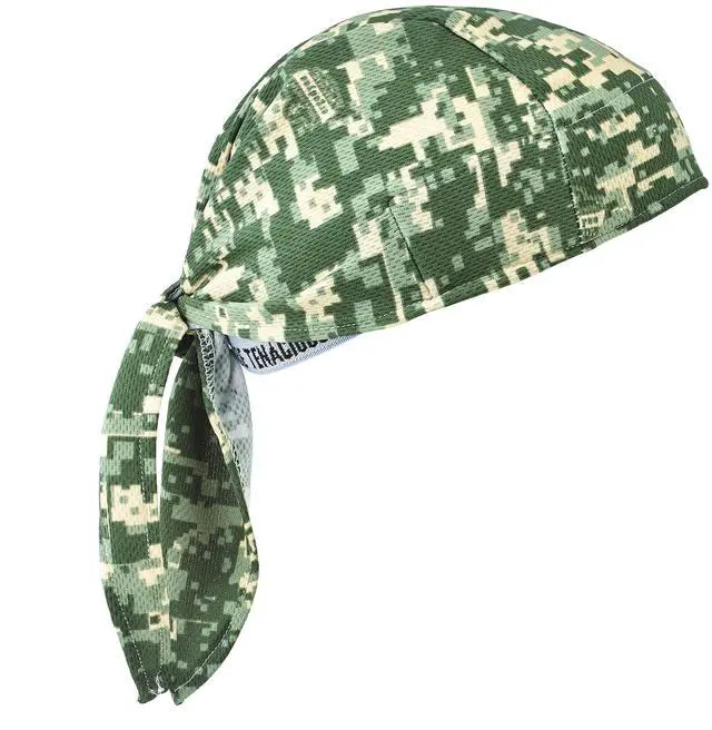 Alt view image 8 of 8 - ERGODYNE 6615 Cooling Hat,Camouflage