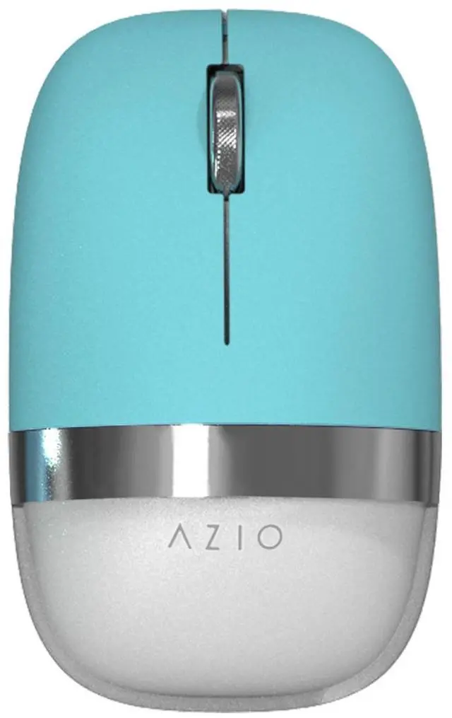 Alt view image 13 of 19 - Azio IM409 IZO BT 5.0 and RF 2.4G Optical Mouse (Mint Daisy)