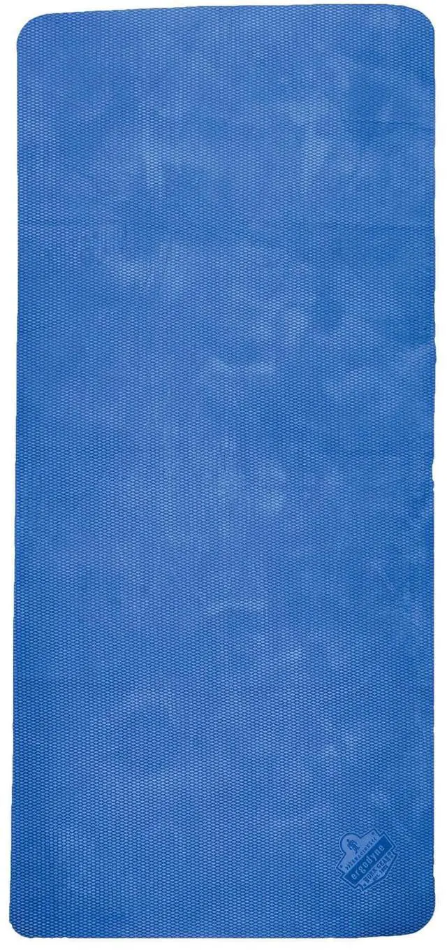 Alt view image 2 of 3 - Ergodyne Chill-Its Evaporative Cooling Towel Blue One Size (12411)