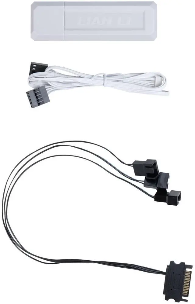 Alt view image 5 of 5 - LIAN LI RF Wireless Controller Kit White Color ---- RF-T-W
