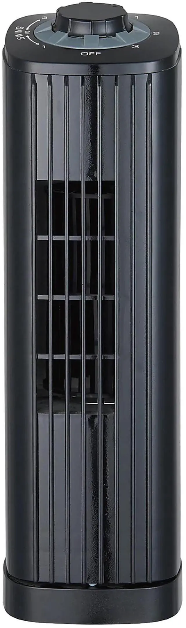 Alt view image 8 of 8 - Optimus F-7348BK 14 Inch Portable Ultra-Slim Desktop Tower Fan in Black