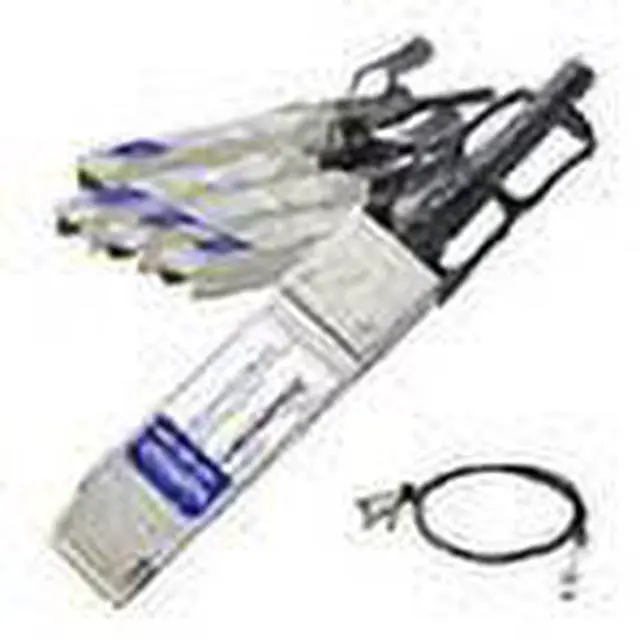 Alt view image 6 of 8 - Addon Cisco Qsfp-4Sfp25g-Cu5m Compatible Taa Compliant 100Gbase-Cu Qsfp28 To 4Xsfp28 Direct Attach Cable (Passive Twinax 5M)
