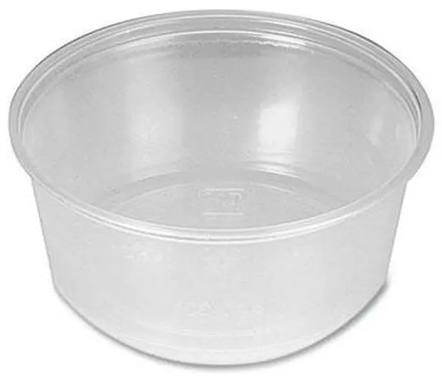 Main image of Fabri-Kal 3.25oz Polypropylene Portion Cups Clear 2500Ct PPC325