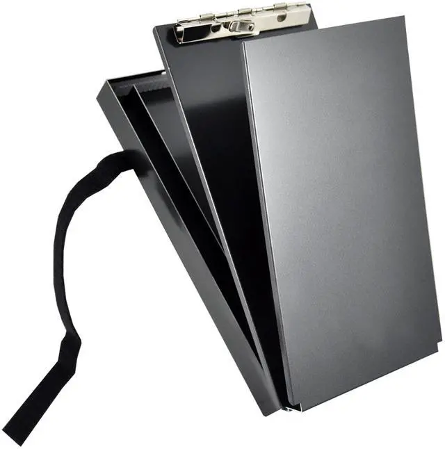 Alt view image 10 of 10 - SAUNDERS 12206 6" x 11" Portable Storage Clipboard, Black
