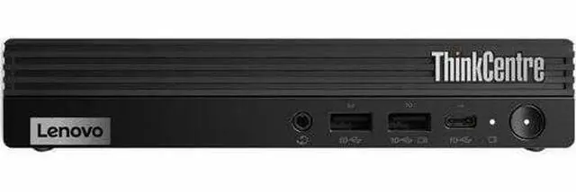 Alt view image 8 of 9 - Lenovo ThinkCentre M75q Gen 5 12RQ000PUS Desktop Computer - AMD Ryzen 3 PRO 8300GE - 16 GB - 1 TB SSD - Tiny - Black - AMD PRO 600 Chip - Windows 11 Pro - AMD Radeon 740M DDR5 SDRAM - English Keyboard