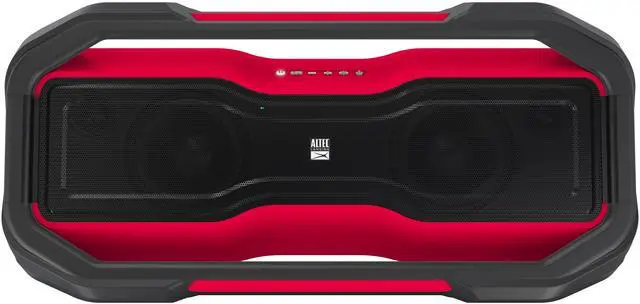 Alt view image 2 of 2 - altec lansing rockbox xl wireless bluetooth speaker, portable waterproof party speaker with 20 hour playtime and 5 illuminating led light modes, floating wireless speaker for indoors and outdoors