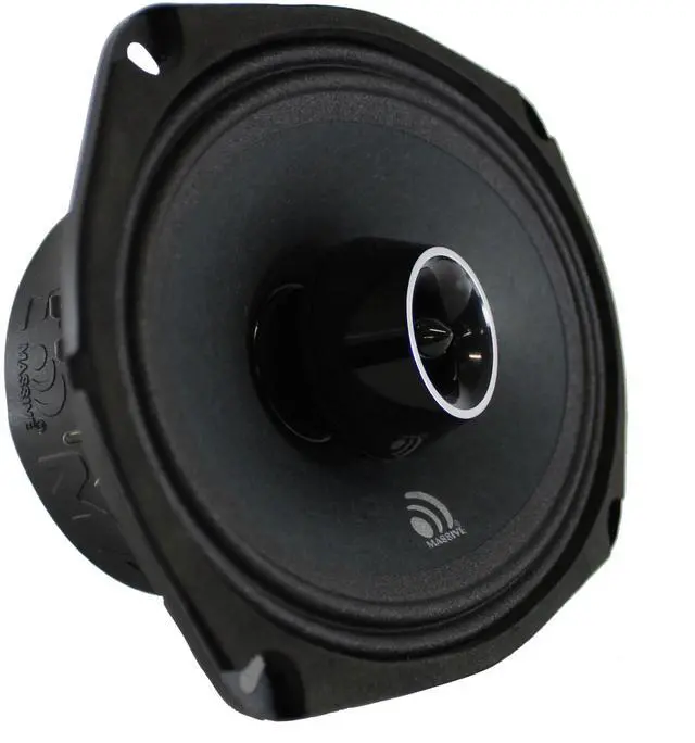 Alt view image 4 of 4 - Massive Audio P69X - 6x9", 280 Watts Max / 140w RMS, 4 Ohm, PX Series, Pro Audio Coaxial Car Audio Speaker System (Sold as each)