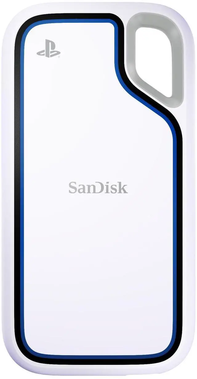 Alt view image 8 of 13 - SanDisk 1TB Extreme Portable SSD, Officially Licensed for PlayStation 5 Console and PC, up to 1000MB/s, USB-C, USB 3.2 Gen 2, Drop Protection External Solid State Drive SDSSDE62P-1T00-G25