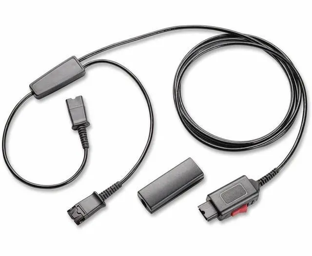 Alt view image 3 of 3 - HP Poly Audio Cable - 7 ft Audio Cable for Headset, Amplifier Model 85S07AA