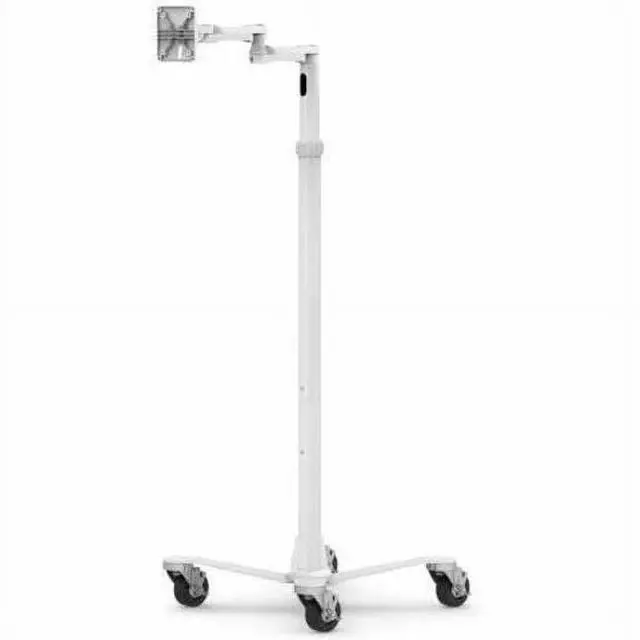 Alt view image 8 of 8 - Compulocks Medical Rolling Cart Extended - VESA Compatible - Cart - for LCD display - medical - white - screen size: up