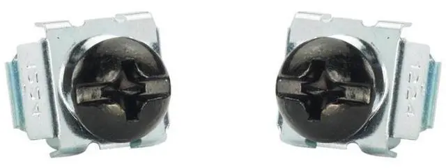 Alt view image 3 of 3 - Panduit Screw - Rail Screw, Cage Nut - Steel - Black