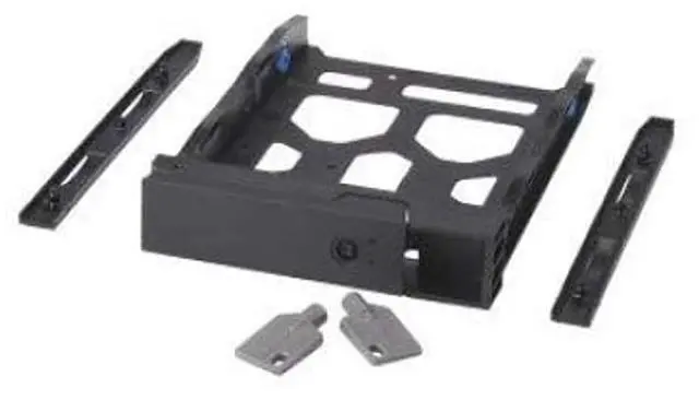 Alt view image 3 of 4 - Qnap Tray-35-Blk01 Drive Bay Adapter For 3.5" Internal - Black