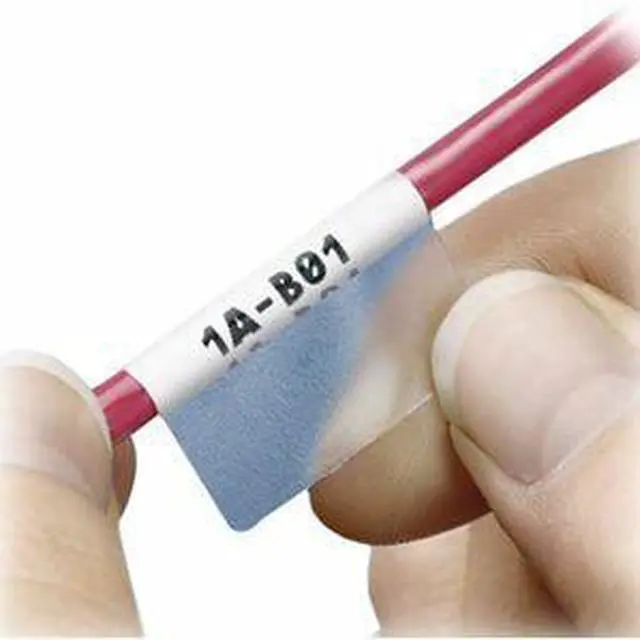 Alt view image 2 of 4 - Panduit Thermal Transfer Self-Laminated Label, Vinyl, 1" Core, 2,500-Pack White S100X150VA1Y
