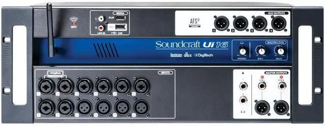 Alt view image 7 of 7 - Soundcraft Ui-16 - 16 Input Remote-Controlled Digital Mixer
