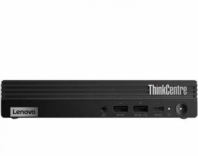 Alt view image 8 of 9 - Lenovo ThinkCentre M75q Gen 5 12RQ000HUS Desktop Computer - AMD Ryzen 3 PRO 8300GE - 16 GB - 256 GB SSD - Tiny - Black - AMD PRO 600 Chip - Windows 11 Pro - AMD Radeon 740M DDR5 SDRAM - English Keyboa