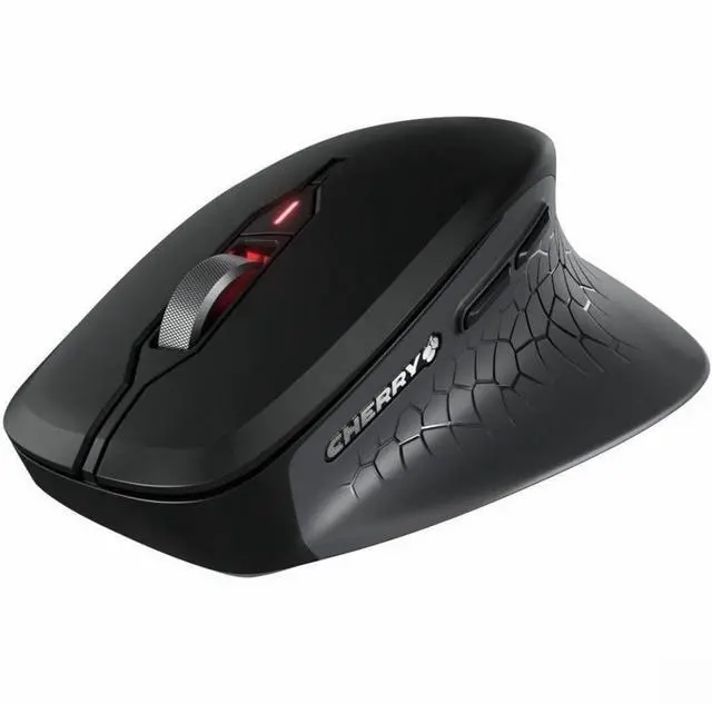 Alt view image 5 of 5 - CHERRY MOUSE COMFORT Wireless & Ergonomic - Black, right-handed users, AES-128 encryption, whisper quiet