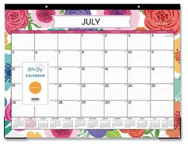 Main image of 2025-2026 Blue Sky Desk Pad Planning Calendar, 17" x 22", Mahalo, July 2025 To June 2026, 100157