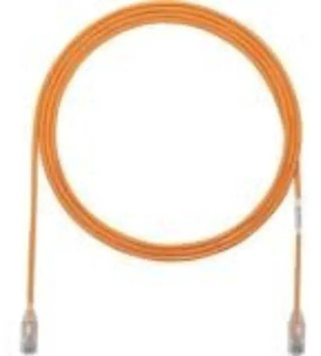 Alt view image 2 of 2 - Panduit UTP28SP10OR 10 ft. Cat 6A Black Network Ethernet Cable