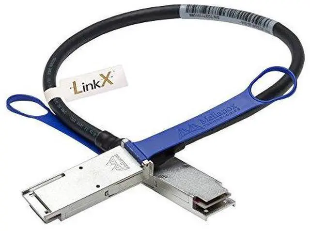 Alt view image 2 of 2 - Mellanox LinkX QSFP28 Network Cable MCP1600C003E30L